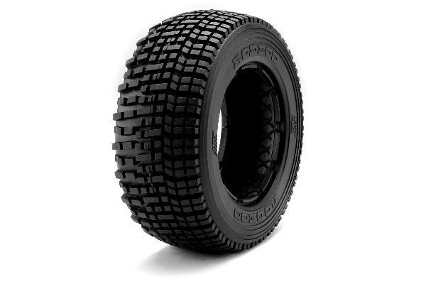 Rodeoo Tire (White/Baja 5T/Rear/2Pcs) i gruppen LEKER, BARN OG BABY / Radiostyrt / Reservedeler & Ekstra tilbehør / HPI / Dekk / Offroad hos TP E-commerce Nordic AB (A03359)