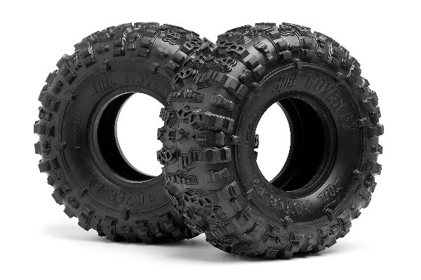 Rover-Ex-dekk (rosa/bergkjelke/2 stk.) i gruppen LEKER, BARN OG BABY / Radiostyrt / Reservedeler & Ekstra tilbehør / HPI / Dekk / Offroad hos TP E-commerce Nordic AB (A03361)
