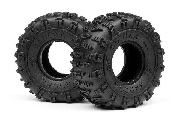 Sedona Tire (White/Rock Crawler/2Pcs) i gruppen LEKER, BARN OG BABY / Radiostyrt / Reservedeler & Ekstra tilbehør / HPI / Dekk / Offroad hos TP E-commerce Nordic AB (A03362)