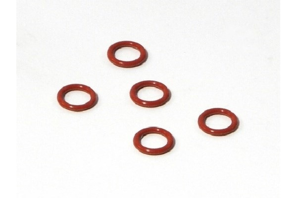 Silicone O Ring Ss-045 4.5 X 6.6Mm (Red)(5Pcs) i gruppen LEKER, BARN OG BABY / Radiostyrt / Reservedeler & Ekstra tilbehør / HPI / Reservedeler & Tuning / Støtdempere hos TP E-commerce Nordic AB (A03372)