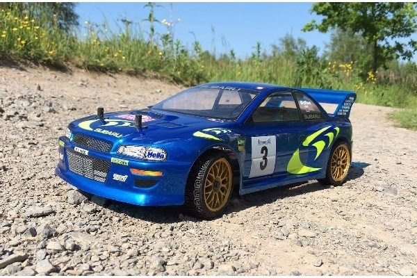 Subaru Impreza Wrc \'98 Karosseri (200Mm) i gruppen LEKER, BARN OG BABY / Radiostyrt / Reservedeler & Ekstra tilbehør / HPI / Karosseri & Tilbehør / Onroad Karosseri (Gjennomsiktig) hos TP E-commerce Nordic AB (A03403)
