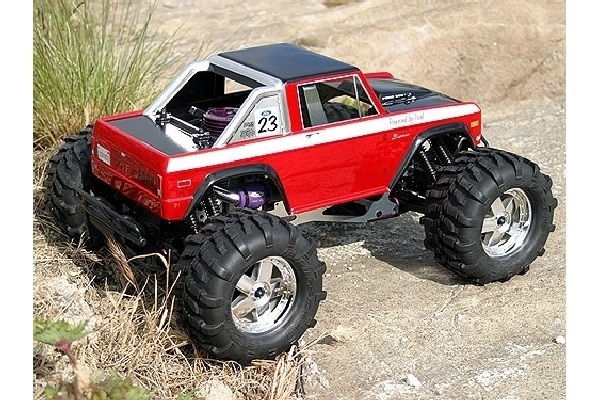 1973 Ford Bronco karosseri i gruppen LEKER, BARN OG BABY / Radiostyrt / Reservedeler & Ekstra tilbehør / HPI / Karosseri & Tilbehør / Offroad Karosseri (Gjennomsiktig) hos TP E-commerce Nordic AB (A03421)