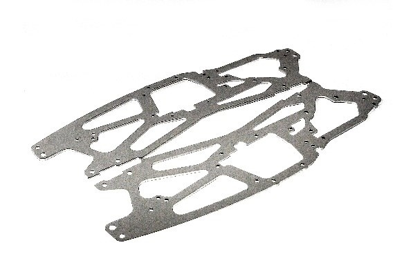 Hovedchassis 2,5 mm (sølv/2 stk.) i gruppen LEKER, BARN OG BABY / Radiostyrt / Reservedeler & Ekstra tilbehør / HPI / Reservedeler & Tuning / Chassideler hos TP E-commerce Nordic AB (A03467)
