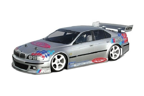 BMW M5 karosseri (200mm) i gruppen LEKER, BARN OG BABY / Radiostyrt / Reservedeler & Ekstra tilbehør / HPI / Karosseri & Tilbehør / Onroad Karosseri (Gjennomsiktig) hos TP E-commerce Nordic AB (A03484)