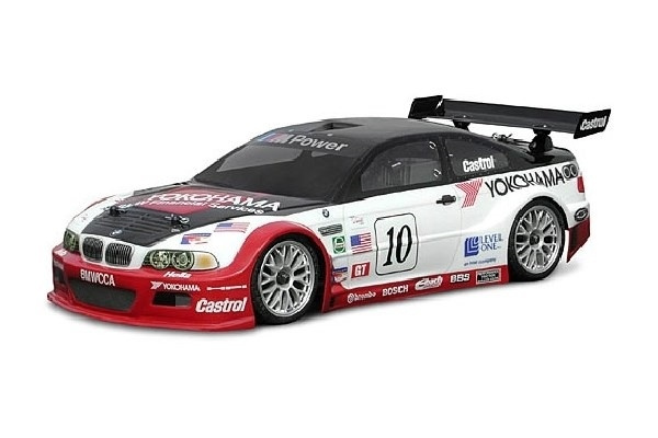 BMW M3 GT Body (200mm) i gruppen LEKER, BARN OG BABY / Radiostyrt / Reservedeler & Ekstra tilbehør / HPI / Karosseri & Tilbehør / Onroad Karosseri (Gjennomsiktig) hos TP E-commerce Nordic AB (A03485)