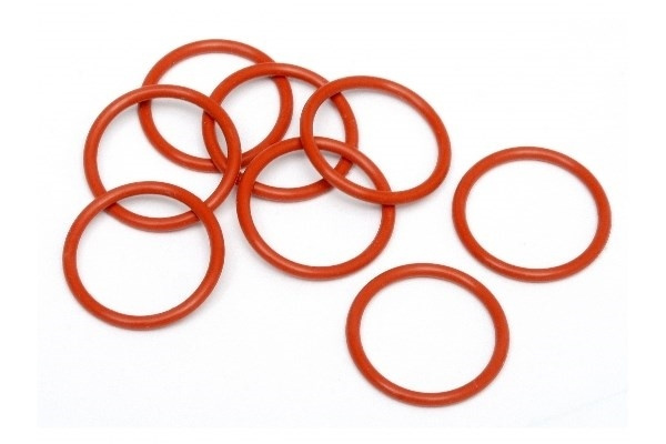 O-ring S15 (15X1,5Mm/Orange/8stk) i gruppen LEKER, BARN OG BABY / Radiostyrt / Reservedeler & Ekstra tilbehør / HPI / Reservedeler & Tuning / Støtdempere hos TP E-commerce Nordic AB (A03493)