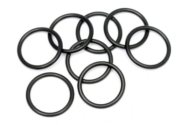 O-Ring P20 (20X2.5Mm/Black/8Pcs) i gruppen LEKER, BARN OG BABY / Radiostyrt / Reservedeler & Ekstra tilbehør / HPI / Reservedeler & Tuning / Støtdempere hos TP E-commerce Nordic AB (A03494)