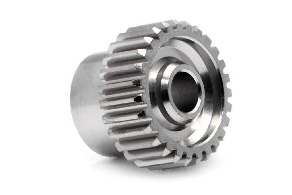 Aluminium Racing Pinion Gear 27 tenner (64 Pitch) i gruppen LEKER, BARN OG BABY / Radiostyrt / Reservedeler & Ekstra tilbehør / HPI / Standarddeler & tuning / Pinion Gear hos TP E-commerce Nordic AB (A03509)