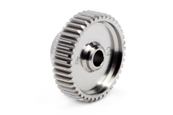 Aluminium Racing Pinion Gear 42 tenner (64 Pitch) i gruppen LEKER, BARN OG BABY / Radiostyrt / Reservedeler & Ekstra tilbehør / HPI / Standarddeler & tuning / Pinion Gear hos TP E-commerce Nordic AB (A03517)