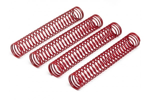 Shock Spring (Soft/Red) i gruppen LEKER, BARN OG BABY / Radiostyrt / Reservedeler & Ekstra tilbehør / HPI / Reservedeler & Tuning / Dempere hos TP E-commerce Nordic AB (A03547)