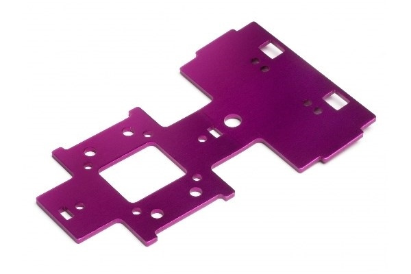 Underplate for girkasse 2,5 mm (lilla) i gruppen LEKER, BARN OG BABY / Radiostyrt / Reservedeler & Ekstra tilbehør / HPI / Reservedeler & Tuning / Chassideler hos TP E-commerce Nordic AB (A03571)