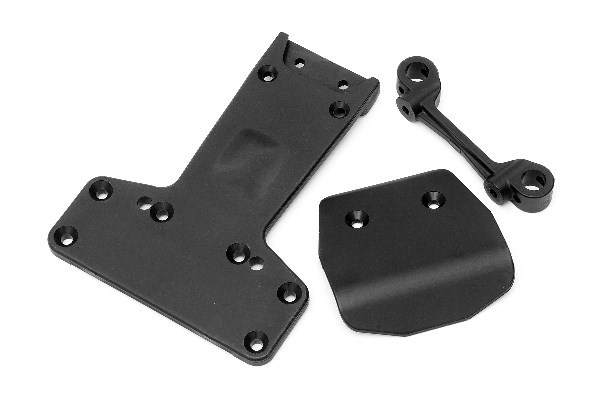 Skid Plate/Rear Chassis Set i gruppen LEKER, BARN OG BABY / Radiostyrt / Reservedeler & Ekstra tilbehør / HPI / Reservedeler & Tuning / Chassideler hos TP E-commerce Nordic AB (A03635)