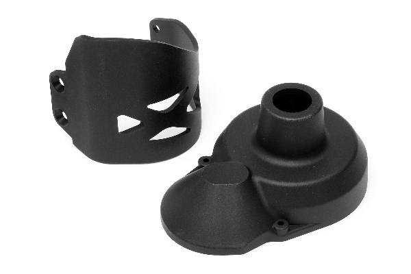 Gear Cover/Motor Guard Set i gruppen LEKER, BARN OG BABY / Radiostyrt / Reservedeler & Ekstra tilbehør / HPI / Reservedeler & Tuning / Chassideler hos TP E-commerce Nordic AB (A03636)