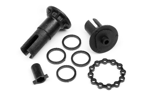 Differential Outdrive Set i gruppen LEKER, BARN OG BABY / Radiostyrt / Reservedeler & Ekstra tilbehør / HPI / Reservedeler & Tuning / Drivlinje hos TP E-commerce Nordic AB (A03668)