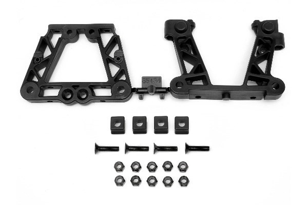 Rear Bulkhead Set i gruppen LEKER, BARN OG BABY / Radiostyrt / Reservedeler & Ekstra tilbehør / HPI / Reservedeler & Tuning / Chassideler hos TP E-commerce Nordic AB (A03707)