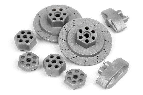 Hex Hub Set i gruppen LEKER, BARN OG BABY / Radiostyrt / Reservedeler & Ekstra tilbehør / HPI / Reservedeler & Tuning / Drivlinje hos TP E-commerce Nordic AB (A03743)