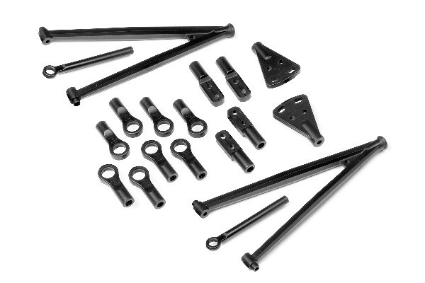 Stangendelsett 113Mm (Wheely King) i gruppen LEKER, BARN OG BABY / Radiostyrt / Reservedeler & Ekstra tilbehør / HPI / Reservedeler & Tuning / Støtdempere hos TP E-commerce Nordic AB (A03757)