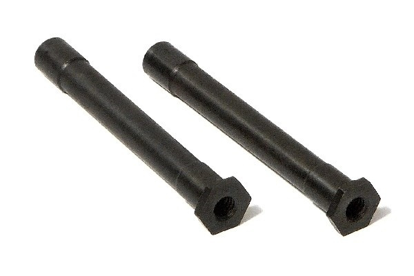 Steering Crank Post 6 X 49Mm (Black/2Pcs) i gruppen LEKER, BARN OG BABY / Radiostyrt / Reservedeler & Ekstra tilbehør / HPI / Reservedeler & Tuning / Støtdempere hos TP E-commerce Nordic AB (A03817)