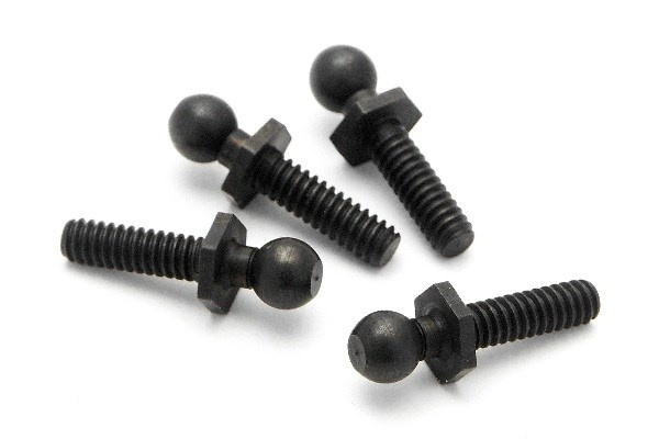 Ball 4.3X20Mm (4-40/Black/4Pcs) i gruppen LEKER, BARN OG BABY / Radiostyrt / Reservedeler & Ekstra tilbehør / HPI / Reservedeler & Tuning / Støtdempere hos TP E-commerce Nordic AB (A03842)