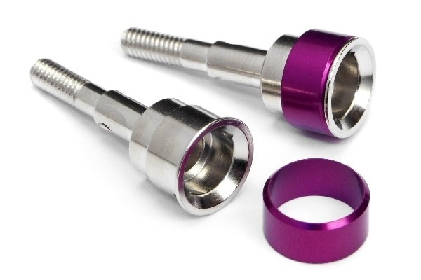 Aksel 13X33Mm (med holder/2 stk.) i gruppen LEKER, BARN OG BABY / Radiostyrt / Reservedeler & Ekstra tilbehør / HPI / Reservedeler & Tuning / Drivlinje hos TP E-commerce Nordic AB (A03871)