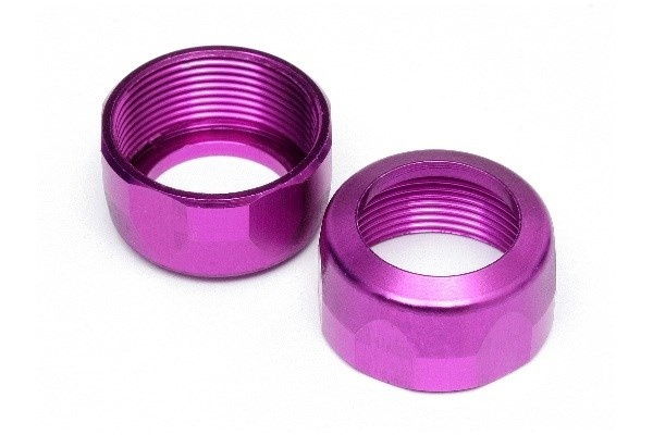 Støtdeksel 20X12Mm (Lilla/2stk) i gruppen LEKER, BARN OG BABY / Radiostyrt / Reservedeler & Ekstra tilbehør / HPI / Reservedeler & Tuning / Støtdempere hos TP E-commerce Nordic AB (A03907)