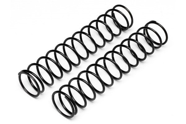 Shock Spring 23X135X2.2Mm 13 Coils (Black/2Pcs) i gruppen LEKER, BARN OG BABY / Radiostyrt / Reservedeler & Ekstra tilbehør / HPI / Reservedeler & Tuning / Dempere hos TP E-commerce Nordic AB (A03950)