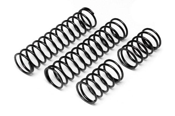 Støtfjær 23X155X2.4Mm 17.5 spoler (svart/2 stk.) i gruppen LEKER, BARN OG BABY / Radiostyrt / Reservedeler & Ekstra tilbehør / HPI / Reservedeler & Tuning / Dempere hos TP E-commerce Nordic AB (A03951)