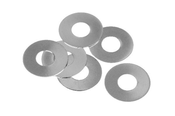 Skive 6X15X0,2Mm (6 stk) i gruppen LEKER, BARN OG BABY / Radiostyrt / Reservedeler & Ekstra tilbehør / HPI / Skruer/Fester / Skiver hos TP E-commerce Nordic AB (A04042)