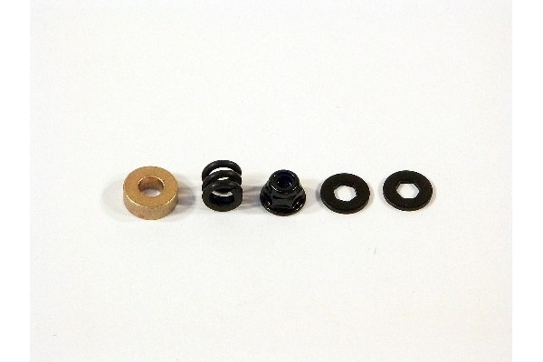 Fjær 4.9X8X7Mm W. Wshr 4.3X10X1.0Mm Hex -Blk Set i gruppen LEKER, BARN OG BABY / Radiostyrt / Reservedeler & Ekstra tilbehør / HPI / Reservedeler & Tuning / Drivlinje hos TP E-commerce Nordic AB (A04068)