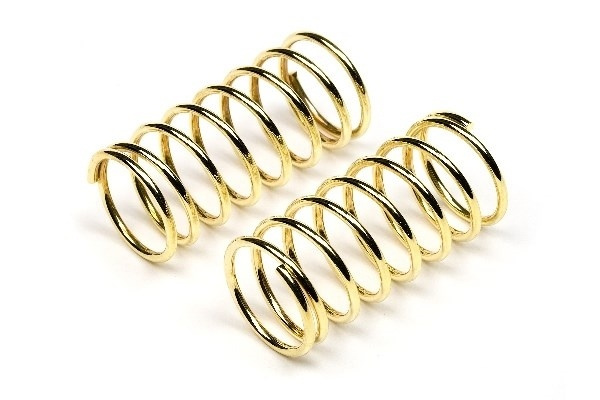 Støtfjær 11X28X1.1Mm 8 spoler (gull/2 stk.) i gruppen LEKER, BARN OG BABY / Radiostyrt / Reservedeler & Ekstra tilbehør / HPI / Reservedeler & Tuning / Dempere hos TP E-commerce Nordic AB (A04098)