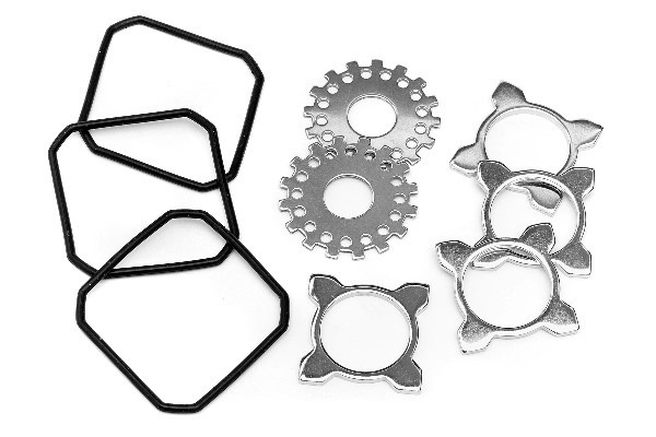 Diff Washer Set (For #85427 Alloy Diff Case Set) i gruppen LEKER, BARN OG BABY / Radiostyrt / Reservedeler & Ekstra tilbehør / HPI / Reservedeler & Tuning / Drivlinje hos TP E-commerce Nordic AB (A04126)