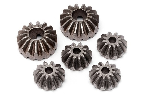 Konisk girsett (for #85427 Alloy Diff Case Set) i gruppen LEKER, BARN OG BABY / Radiostyrt / Reservedeler & Ekstra tilbehør / HPI / Reservedeler & Tuning / Drivlinje hos TP E-commerce Nordic AB (A04154)