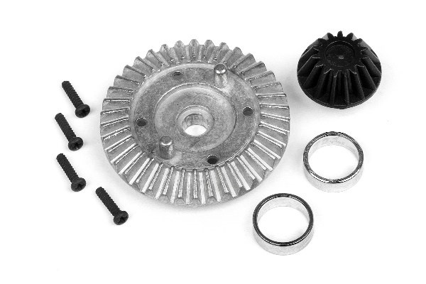 Diffgir sett 15/38T i gruppen LEKER, BARN OG BABY / Radiostyrt / Reservedeler & Ekstra tilbehør / HPI / Reservedeler & Tuning / Drivlinje hos TP E-commerce Nordic AB (A04171)