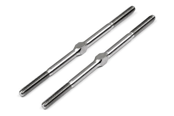 Titanium Turnbuckle M3X69Mm (2Pcs) i gruppen LEKER, BARN OG BABY / Radiostyrt / Reservedeler & Ekstra tilbehør / HPI / Standarddeler & tuning / Styrestag hos TP E-commerce Nordic AB (A04211)