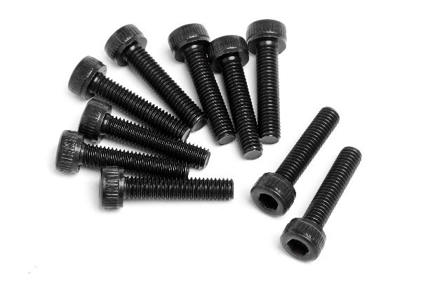 Skruer med hettehode M3X14Mm (10 stk.) i gruppen LEKER, BARN OG BABY / Radiostyrt / Reservedeler & Ekstra tilbehør / HPI / Skruer/Fester / Skruer hos TP E-commerce Nordic AB (A04221)