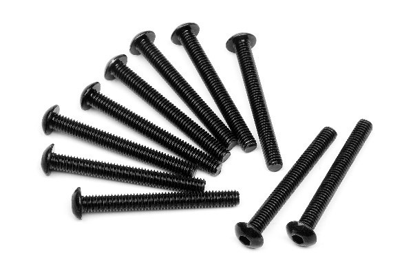 Button Head Screw M4X35Mm (Hex Socket/10Pcs) i gruppen LEKER, BARN OG BABY / Radiostyrt / Reservedeler & Ekstra tilbehør / HPI / Skruer/Fester / Skruer hos TP E-commerce Nordic AB (A04236)