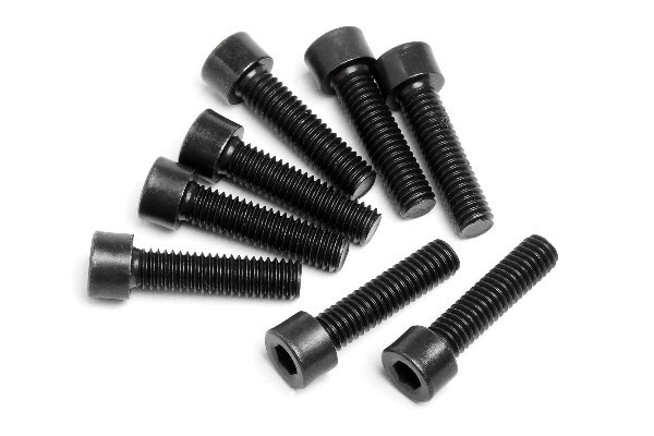 Skruer med hettehode M3.5X14Mm (8 stk.) i gruppen LEKER, BARN OG BABY / Radiostyrt / Reservedeler & Ekstra tilbehør / HPI / Skruer/Fester / Skruer hos TP E-commerce Nordic AB (A04240)