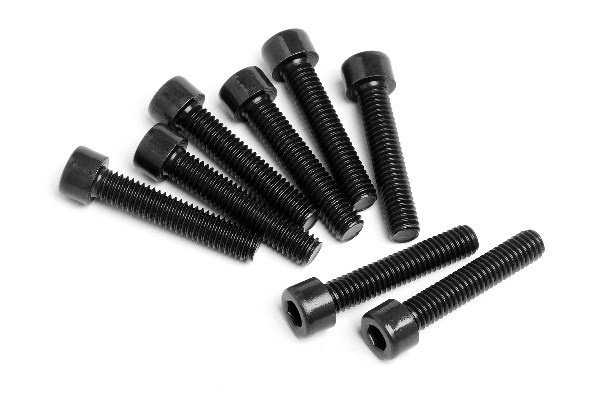 Skruer med hettehode M3.5X18Mm (8 stk.) i gruppen LEKER, BARN OG BABY / Radiostyrt / Reservedeler & Ekstra tilbehør / HPI / Skruer/Fester / Skruer hos TP E-commerce Nordic AB (A04241)