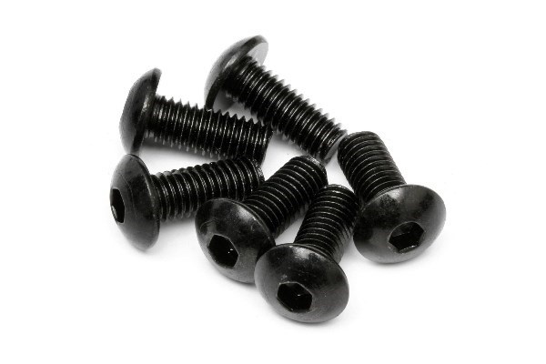 Button Head Screw M5X12Mm (Hex Socket/6Pcs) i gruppen LEKER, BARN OG BABY / Radiostyrt / Reservedeler & Ekstra tilbehør / HPI / Skruer/Fester / Skruer hos TP E-commerce Nordic AB (A04250)