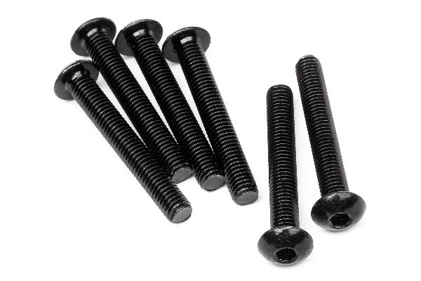 Button Head Screw M5X35Mm (Hex Socket/6Pcs) i gruppen LEKER, BARN OG BABY / Radiostyrt / Reservedeler & Ekstra tilbehør / HPI / Skruer/Fester / Skruer hos TP E-commerce Nordic AB (A04253)