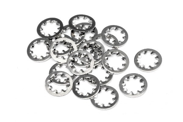 Locking Washer M4 (20Pcs) i gruppen LEKER, BARN OG BABY / Radiostyrt / Reservedeler & Ekstra tilbehør / HPI / Skruer/Fester / Skiver hos TP E-commerce Nordic AB (A04262)