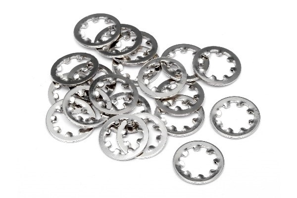 Locking Washer M5 (20Pcs) i gruppen LEKER, BARN OG BABY / Radiostyrt / Reservedeler & Ekstra tilbehør / HPI / Skruer/Fester / Skiver hos TP E-commerce Nordic AB (A04263)