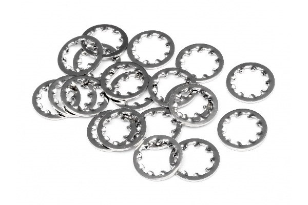 Locking Washer M6 (20Pcs) i gruppen LEKER, BARN OG BABY / Radiostyrt / Reservedeler & Ekstra tilbehør / HPI / Skruer/Fester / Skiver hos TP E-commerce Nordic AB (A04264)