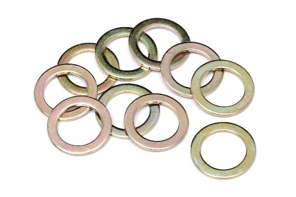 Skive 8X12X0,8Mm (10 stk) i gruppen LEKER, BARN OG BABY / Radiostyrt / Reservedeler & Ekstra tilbehør / HPI / Skruer/Fester / Skiver hos TP E-commerce Nordic AB (A04265)
