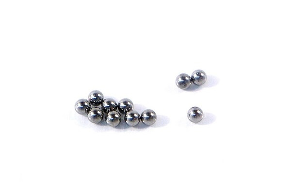 Differensialkuler i karbid (3/32 ) 2,4 mm (12 stk.) i gruppen LEKER, BARN OG BABY / Radiostyrt / Reservedeler & Ekstra tilbehør / HPI / Reservedeler & Tuning / Drivlinje hos TP E-commerce Nordic AB (A04270)