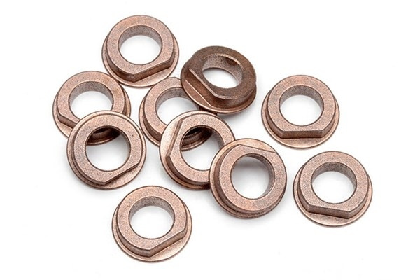 Metallbøssing med flens 6X10X3Mm (10 stk.) i gruppen LEKER, BARN OG BABY / Radiostyrt / Reservedeler & Ekstra tilbehør / HPI / Reservedeler & Tuning / Drivlinje hos TP E-commerce Nordic AB (A04333)