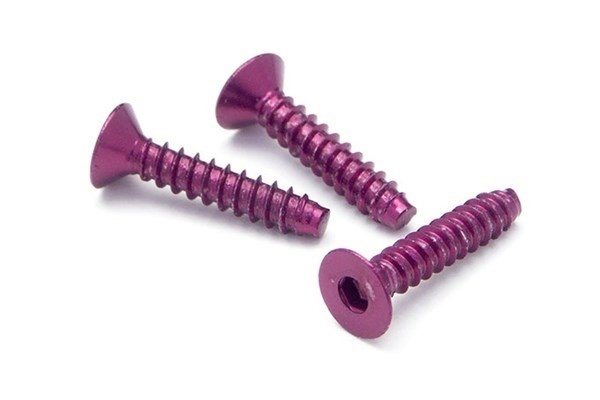 Alu Tp Flat Hd Skrue 3 X15Mm Hex Socket/Lilla/5Pc i gruppen LEKER, BARN OG BABY / Radiostyrt / Reservedeler & Ekstra tilbehør / HPI / Skruer/Fester / Skruer hos TP E-commerce Nordic AB (A04343)