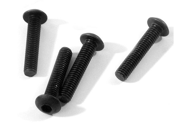 Button Head Screw M3X15Mm (Hex Socket/4Pcs) i gruppen LEKER, BARN OG BABY / Radiostyrt / Reservedeler & Ekstra tilbehør / HPI / Skruer/Fester / Skruer hos TP E-commerce Nordic AB (A04358)