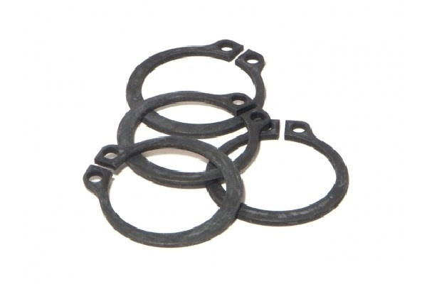 C Clip 20Mm (4Pcs) i gruppen LEKER, BARN OG BABY / Radiostyrt / Reservedeler & Ekstra tilbehør / HPI / Skruer/Fester / Låseringer hos TP E-commerce Nordic AB (A04360)