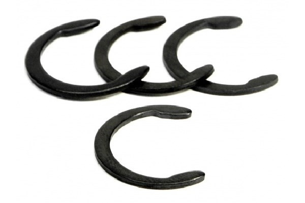 C Clip 13Mm (4Pcs) i gruppen LEKER, BARN OG BABY / Radiostyrt / Reservedeler & Ekstra tilbehør / HPI / Skruer/Fester / Låseringer hos TP E-commerce Nordic AB (A04361)